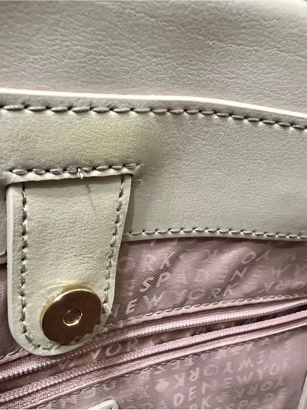Kate Spade New York Cameron Street Colorblock Leather Satchel Tote Bag
